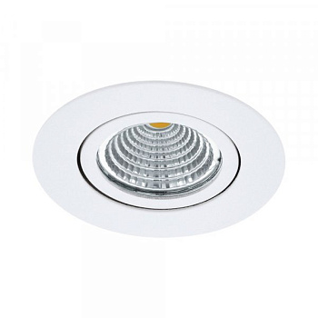 Eglo 98301 Cветодиодный встраиваемый светильник SALICETO диммир с регулировкой, 6W(LED), 88, H42, 380lm, 3000K