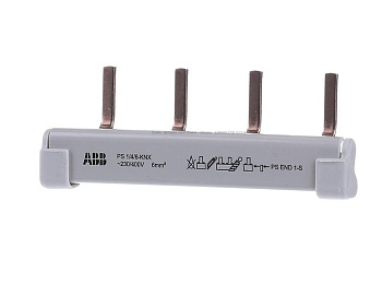 ABB PS1/4 Шина 1Ф к. 4мод.63А 2CDL210001R1004