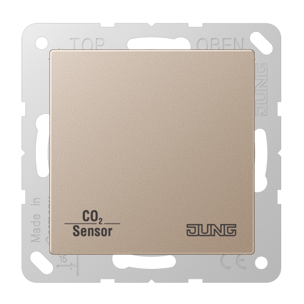 JUNG KNX/EIB датчик углекислого газа, влажности и комнатной температуры CO2A2178CH