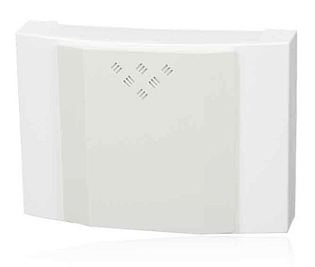 Zamel Звонок "ТРЁХТОНАЛЬНЫЙ" ("Аэропорт"), проводной, электронный, 3ААх1,5В + 8...220В, серый+белый, 83 дБ GNU-913/N-ECR