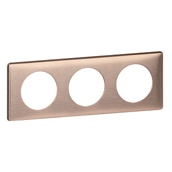 Legrand Celiane2 Медь Рамка 3-ая (2+2+2 мод) 068993