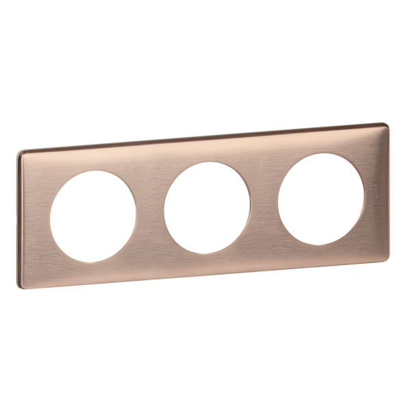 Legrand Celiane2 Медь Рамка 3-ая (2+2+2 мод) 068993