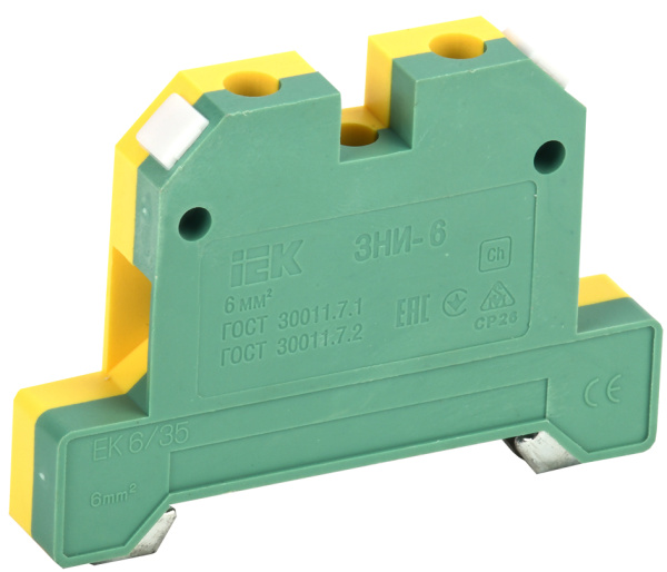 IEK Зажим наборный ЗНИ-6PEN 6мм2 (JXB-земля)