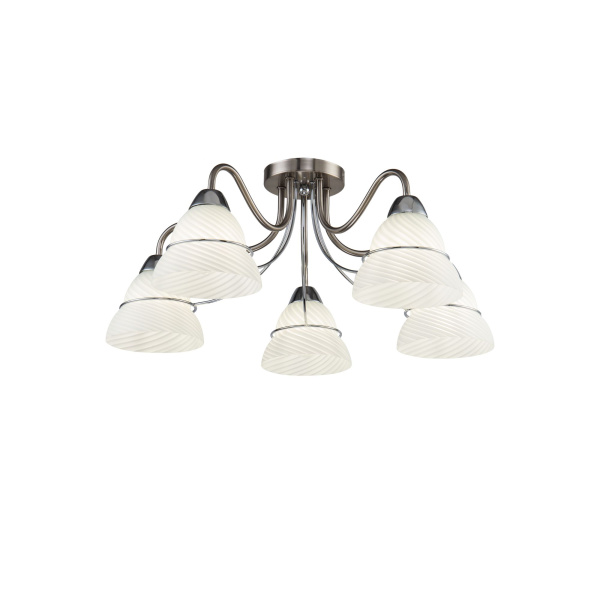 Купить Freya Classic Berta Никель Люстра E27 60W FR2013CL-05N