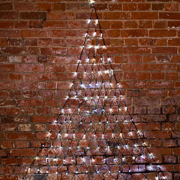 NEON-NIGHT Гирлянда "Сеть" 2х2х1.5м, свечение с динамикой, черный ПВХ, 136 LED, 230 В, цвет: Белый 215-005