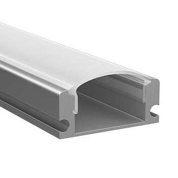 Lightstar Профиль с прямоугольным рассеивателем  Lightstar 409429
