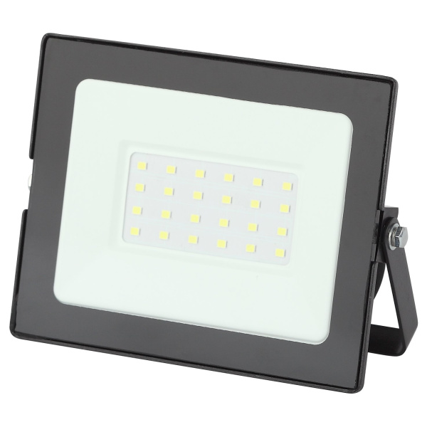 ЭРА LPR-021-0-65K-030 Прожектор светодиодный уличный 30Вт 2400Лм 6500К 139x104x35