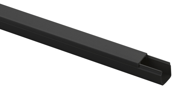 ЭРА Кабель канал ЭРА KK-B-12-12 12x12 черный 50м