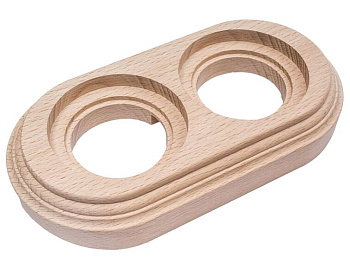 BIRONI Лизетта Бук Натурэль Рамка 2-ая на бревно 280мм BFC28-620-10