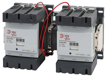 ЭРА Контактор КТИ-51853 реверсивный PRO KKT53-185-230-10-E 185А 230В/АС3