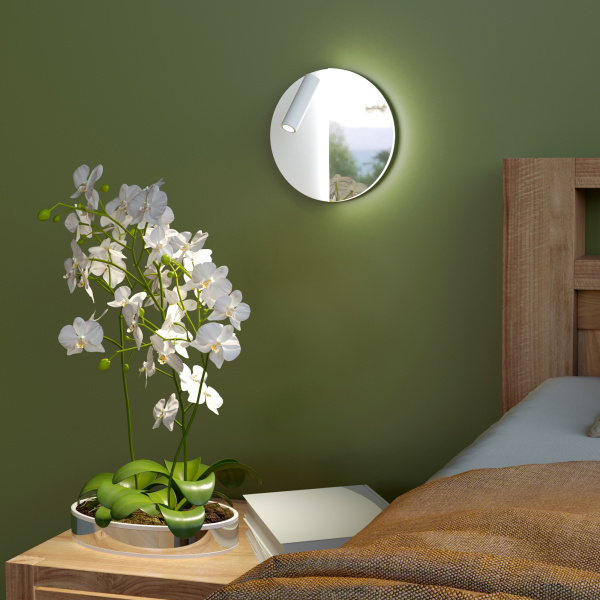 Elektrostandard 40105/LED / Светильник настенный светодиодный Drom LED белый/хром a055361 Купить Elektrostandard 40105/LED / Светильник настенный светодиодный Drom LED белый/хром a055361