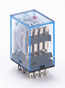 DEKraft Промежуточное реле 4 конт. с инд. LED 5А 220В AC ПР- 23225DEK