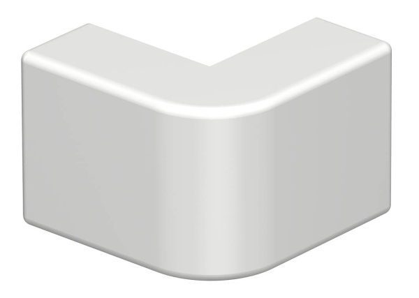 OBO Bettermann Угол внешний кабель-канала WDK 10x20 мм, ПВХ, белый 6154417