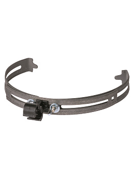 TDM Держатель рег-й Ø230-350 мм на круглый конек, полим-фикс- с защ. для прута Ø8-10 мм, термодиф. SQ2402-3256