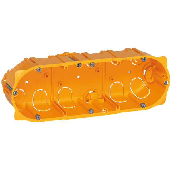 Legrand Batibox Коробка встраиваемая монтажная для сухих перегородок 3п гл.50мм 080053