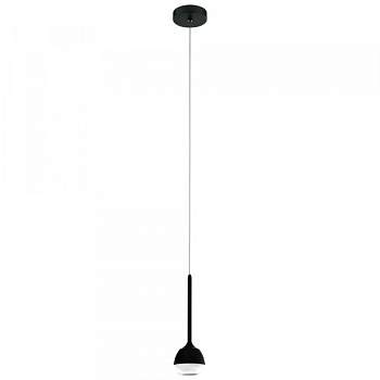 Eglo 39711 Светодиодный подвес NUCETTO, 1X4,5W(LED), сталь, черный/пластик, прозрачный