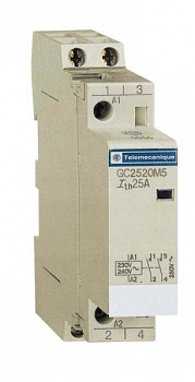 SE Contactors K Контактор модульный 2P (НО+НЗ) 16А цепь управления 220В 50Гц GC1611M5 SE Contactors K Контактор модульный 2P (НО+НЗ) 16А цепь управления 220В 50Гц GC1611M5