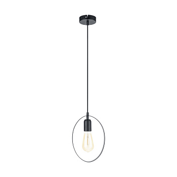 Eglo Подвес BEDINGTON, 1х60W(E27), L180, H1100, сталь, черный 49775 Eglo Подвес BEDINGTON, 1х60W(E27), L180, H1100, сталь, черный 49775