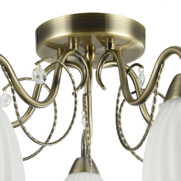 Купить Freya Classic Letizia Бронза Потолочный светильник E14 40W FR2757-PL-05-BZ