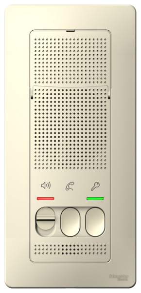 Systeme Electric Blanca Молочное Переговорное устройство (Домофон), 4,5В