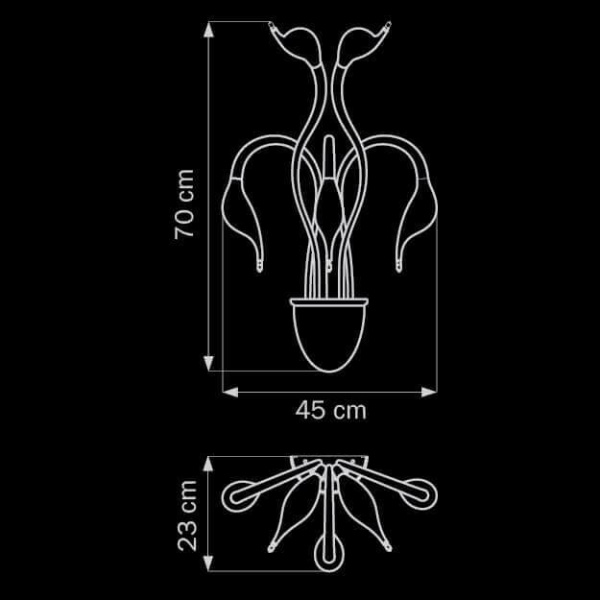 Купить Lightstar Бра Cigno Collo Lightstar 751656