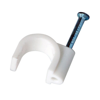 Крепеж кабеля круглый 10мм (упак. 50 шт.) Rexant 07-4010