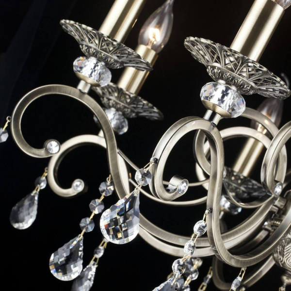 Купить Maytoni Royal Classic Grace Латунь Люстра 8xE14 60W RC247-PL-08-R