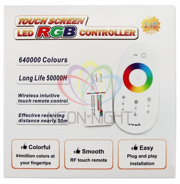 Купить LAMPER LED RGB контроллер 2.4G (сенсорное управление) 143-103-1