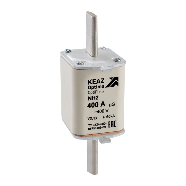 КЭАЗ Вставка плавкая OptiFuse NH2-355-400AC-0-gG-УХЛ3