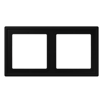 JUNG LS Zero Черный матовый Рамка 2-ая LSZ982BFSWM