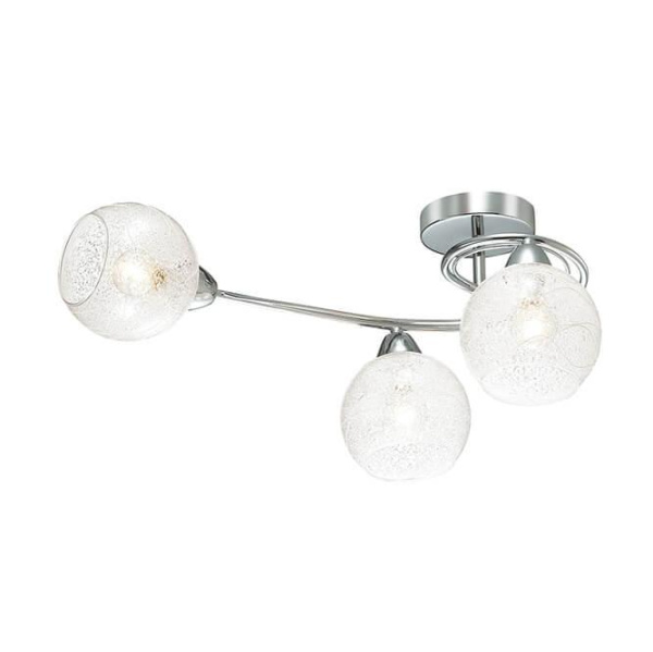 Lumion 3063/3C LN16 188 хром/стекло Люстра потолочная E14 3*60W 220V NINETTE
