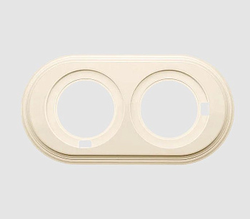 BIRONI Лизетта Пластик Песочное золото Рамка 2-ая BF1-620-24