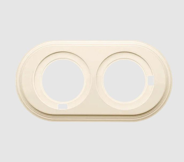 BIRONI Лизетта Пластик Песочное золото Рамка 2-ая BF1-620-24