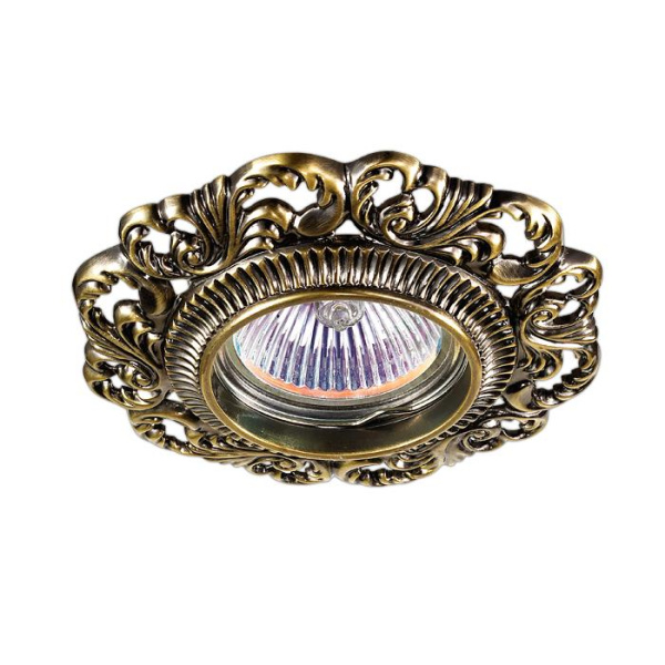 Novotech 370024 NT15 130 бронза Встраиваемый светильник IP20 GX5.3 50W 12V VINTAGE Novotech 370024 NT15 130 бронза Встраиваемый светильник IP20 GX5.3 50W 12V VINTAGE