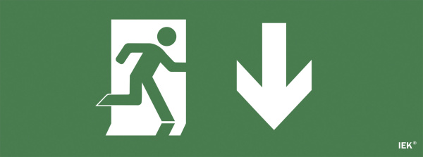 IEK Самоклеющая этик. "Фигура/стрелка вниз" ССА 1005 IEK