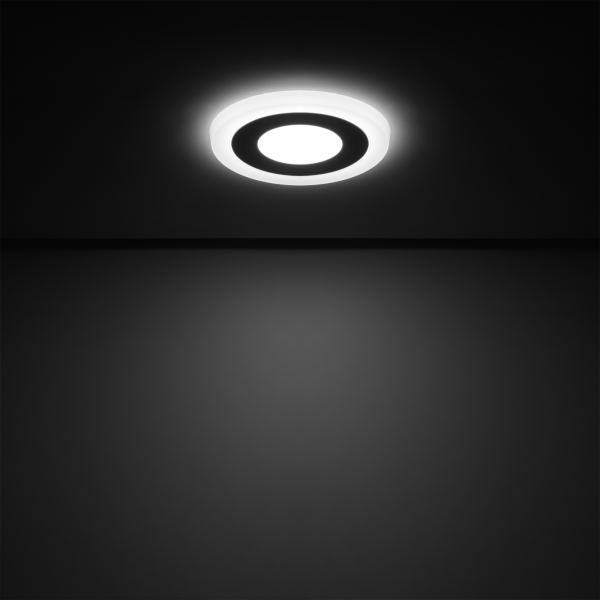 Купить Gauss Светильник Backlight круг 3+3W 350lm 4000K 180-265V IP20 монт Ø85 105*31мм 3 реж LED BL115