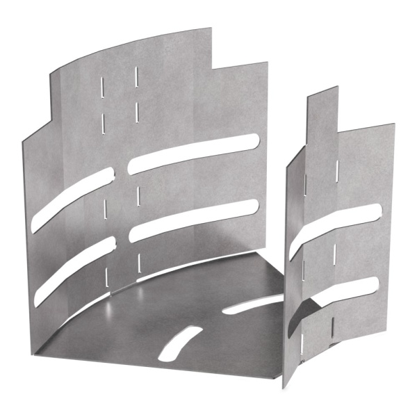 Промрукав Угол горизонтальный изменяемый 0-45 градусов Стандарт 100х100 PR16.0984