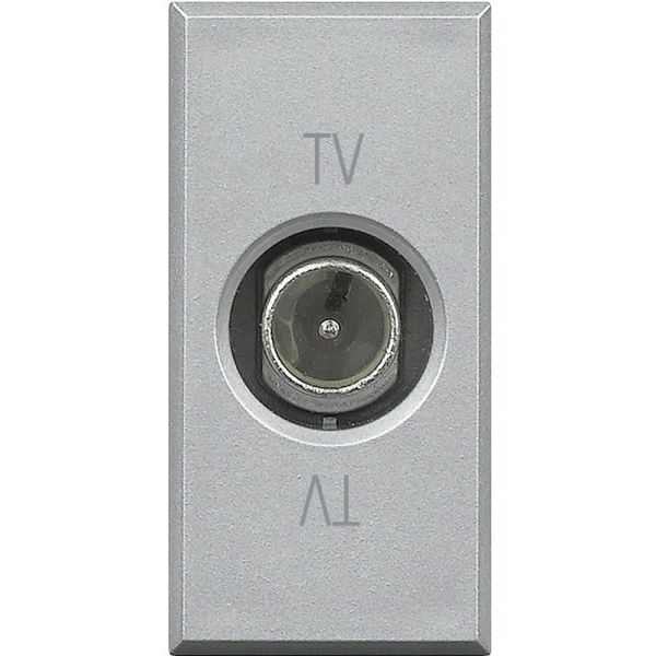Купить BT Axolute Алюминий Розетка TV проходная папа с возможностью обратной связи 1 мод HC4202P