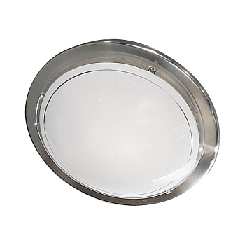 Eglo 25553 Светильник настенно-потолочный PLANET 1, 1x60W(E27),290, никель матовый