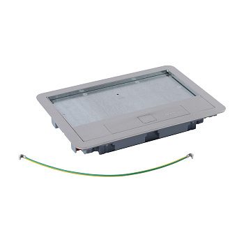 Legrand Крышка для напольной коробки нержавеющая сталь стандартное исполнение 8/12 мод. 088003