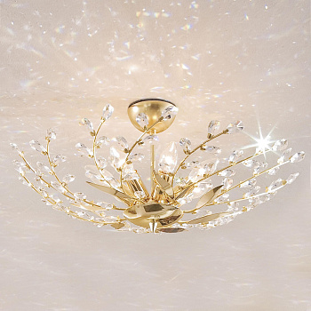 Citilux CL311271 Ривьера Зол+Прозр. Светильник Люстра