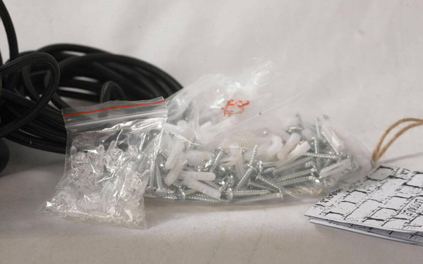 Купить Lussole LOFT Металл/керамика Черный / блестящее золото Без плафона Подвес E27 10W GRLSP-9554