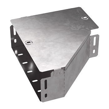 Промрукав Переходник левый с крышкой Стандарт 300х150х100 PR16.0502