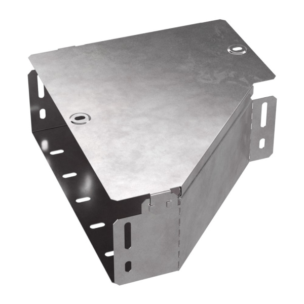 Промрукав Переходник левый с крышкой Стандарт 300х150х100 PR16.0502