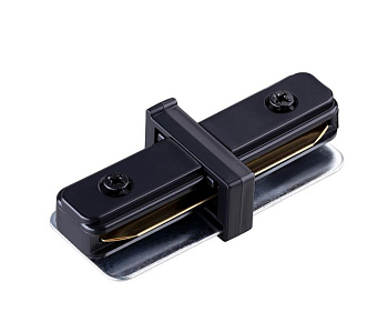 Novotech 135140 PORT NT22 черный Внутренний соединитель с токопроводом для однофазного двухжильного шинопровода IP20 220V