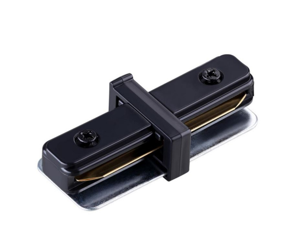 Novotech 135140 PORT NT22 черный Внутренний соединитель с токопроводом для однофазного двухжильного шинопровода IP20 220V