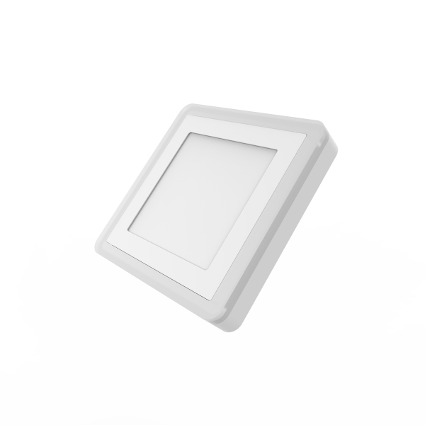 Купить Gauss Светильник Backlight накладной BL222 Квадрат. Акрил, 6+3W, LED 3000K, 145*145,