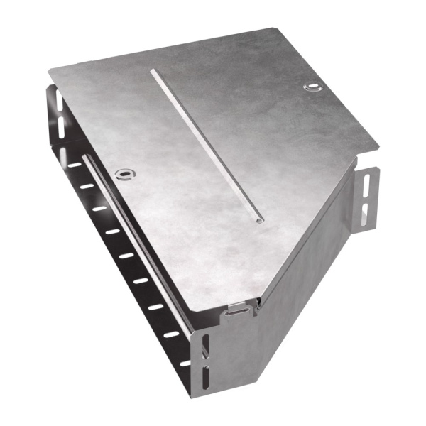 Промрукав Переходник левый с крышкой Стандарт 500х300х100 PR16.0696