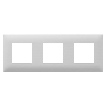 DKC Рамка "Avanti", "Белое облако", 3 поста (6 мод.)