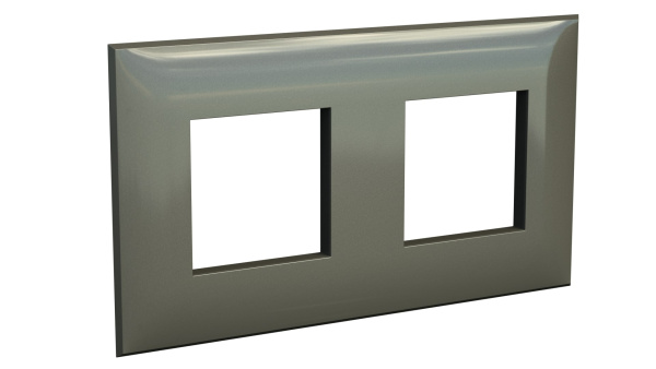 Купить DKC Рамка "Avanti", "Серый жемчуг", 2 поста (4 мод.)